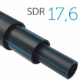 Труба ПНД ПЭ-100 SDR 17,6 для водоснабжения